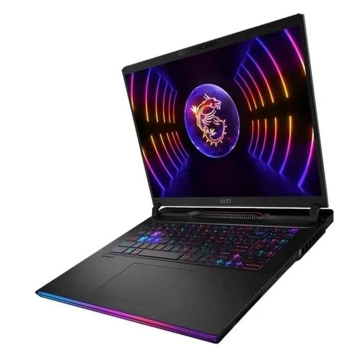 MSI Raider GE78 HX 14V Intel® Core™ i9 i9-14900HX Portátil 43,2 cm (17″) Quad HD+ 32 GB DDR5-SDRAM 1 TB SSD NVIDIA GeForce RTX 4080 Wi-Fi 7 (802.11be) Windows 11 Home Negro