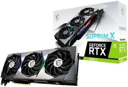 MSI SUPRIM RTX 3080 Ti X 12G NVIDIA GeForce RTX 3080 Ti 12 GB GDDR6X