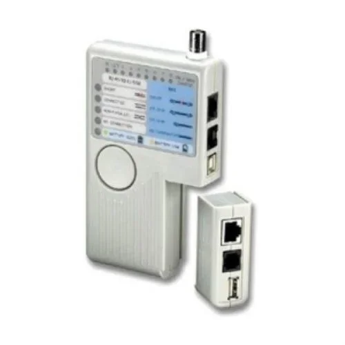 Nanocable – tester profesional para cables rj11/rj12/rj45, usb y coaxial