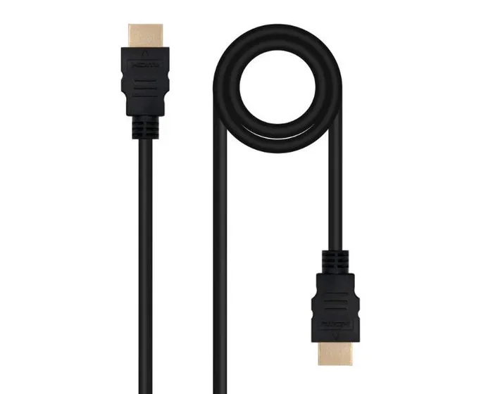 Nanocable Cable HDMI V2.0 4K@60Hz 18Gbps A/M-A/M, 3 m, Negro