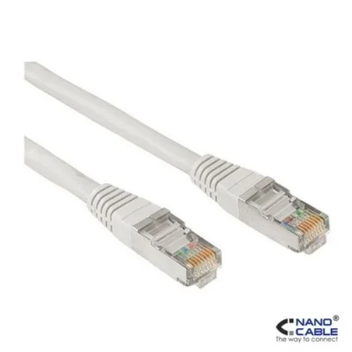 Nanocable CABLE RED LATIGUILLO RJ45 CAT.6 UTP AWG24, 3.0 M