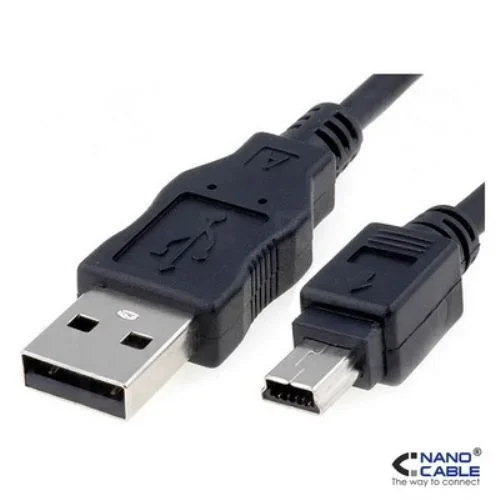 Nanocable CABLE USB 2.0, TIPO A/M-MINI USB 5PIN/M, 1.8 M