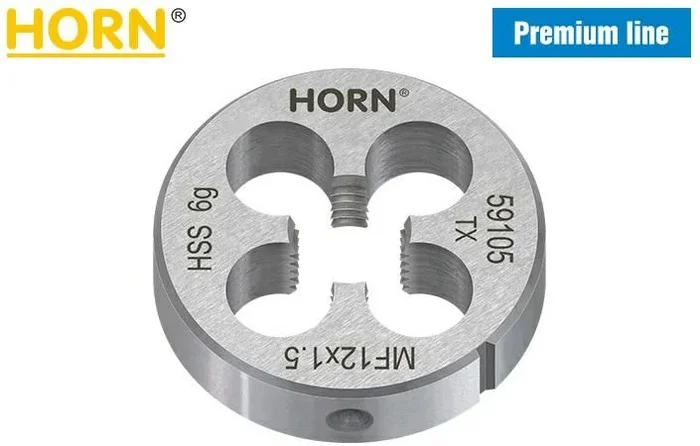Narzynka M12x1,5mm, herramienta Artpol, roscado interno, ideal para trabajos de precisión en metales, acero de alta calidad, rosca fina y duradera.