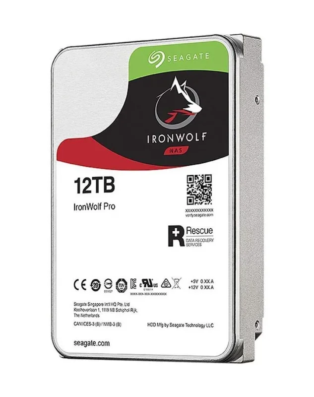 Nas hdd 3.5″ironwolf pro 12tb 7.2k sata