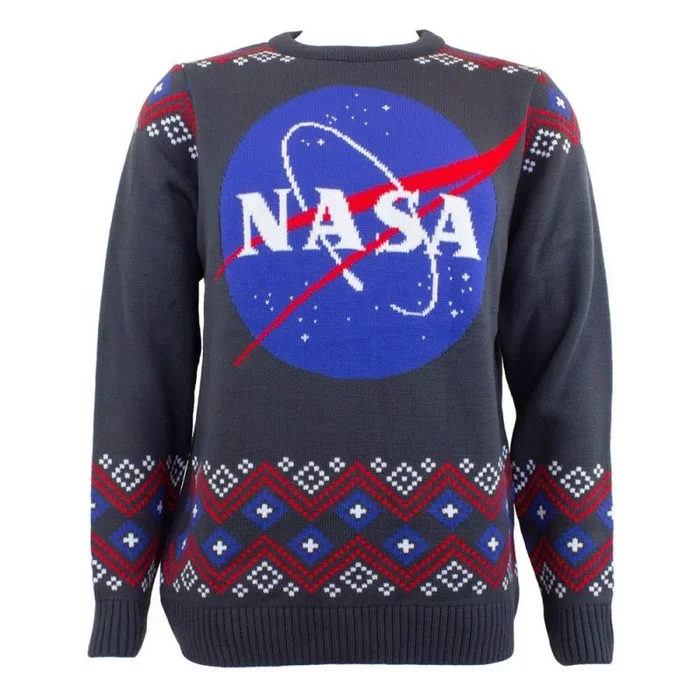 Nasa sweatshirt christmas jumper logo talla l