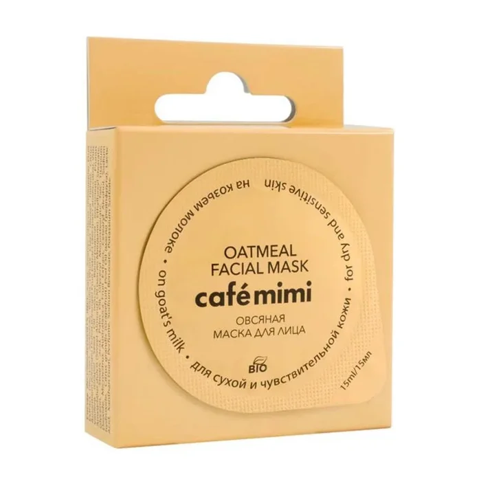Natura siberica cafe mimi mascarilla facial oatmeal 15ml