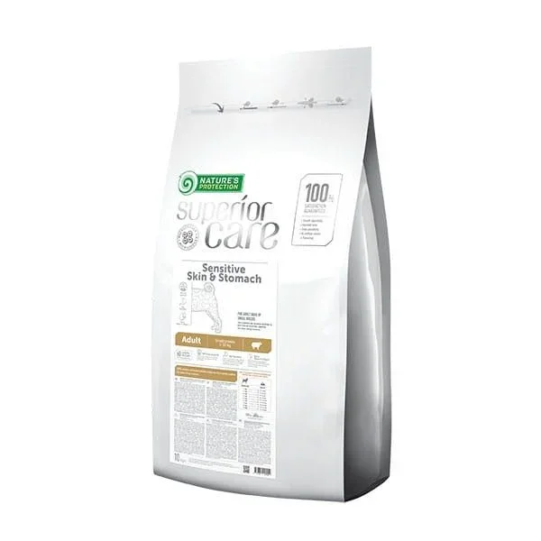 Nature’s protection superior care skin & stomach adult small lamb – dry dog ??food – 10 kg
