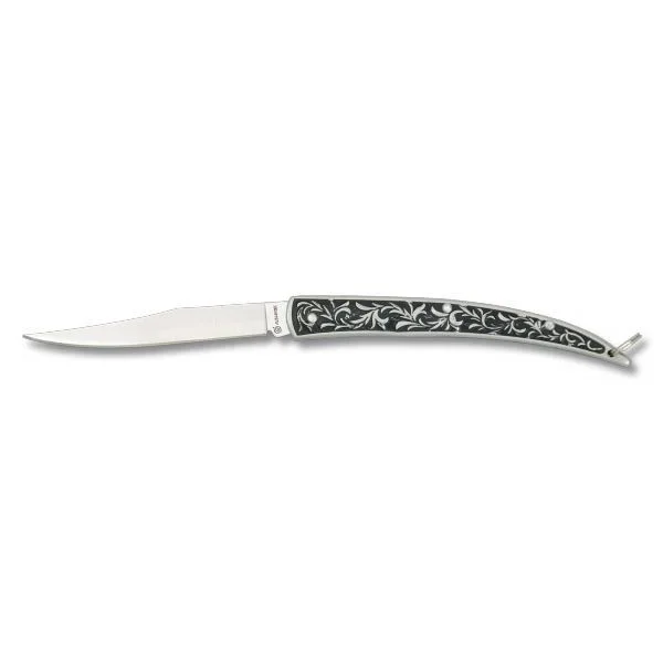 Navaja Estilete Decorado Martinez Albainox con Mango de Aluminio y Hoja de Acero Inox de 8.2 cm, en caja de presentación 19115