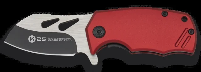 Navaja K25 Roja «mini Ii» Con Clip. Hoja