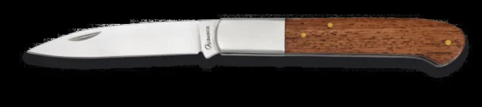 Navaja Martínez Albainox Girodias Cabritera con Mango de Madera y Hoja de Acero Inox de 7 cm, en caja a color 01190