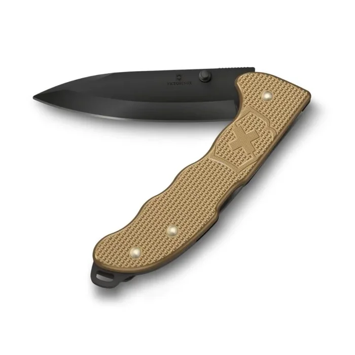 Navaja suiza Victorinox Evoke BS Alox, diseño táctico y resistente, hoja negra, ideal para supervivencia, camping y uso en actividades al aire libre