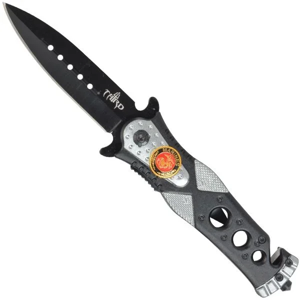 Navaja Tactica Gris Marines