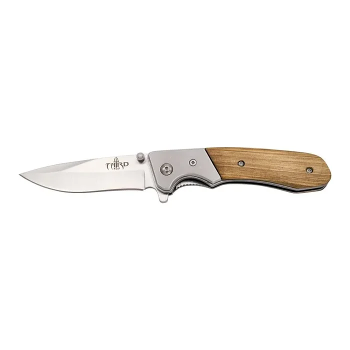 Navaja Third K4103J, mango Zebrano , hoja de acero inox 420 de 9.8 cm