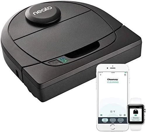 Neato Robotics D4 Robot Aspirador Inteligente – aspirador robot con estación de carga, Wi-Fi & App