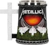 Nemesis Now Metallica-Master of Puppets – Jarra de resina, color negro
