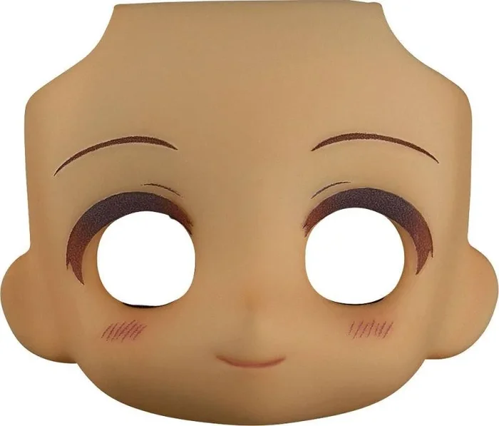 Nendoroid doll nendoroid more accesorios customizable face plate 01 (cinnamon) caja (6)