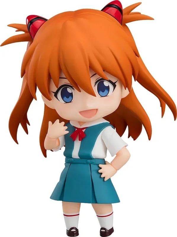 Nendoroid Rebuild of Evangelion Shikinami Asuka Langley – Figura de acción prepintada de plástico sin escala para reventa