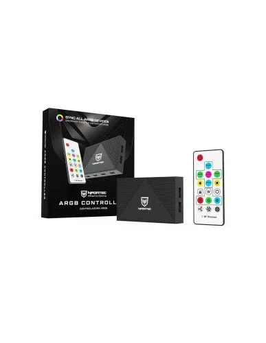 Nfortec NF-AC-ARGBCONTROL controlador de luces led Negro
