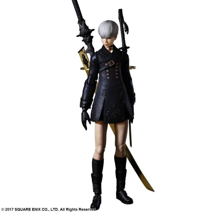 Nier automata play arts kai figura yorha no. 9 type s deluxe ver. 24 cm