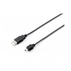 Nilox CO128521 cable USB 1,8 m USB 2.0 USB A Mini-USB B Negro