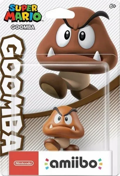 Nintendo – Colección Super Mario, Figurina Amiibo Goomba