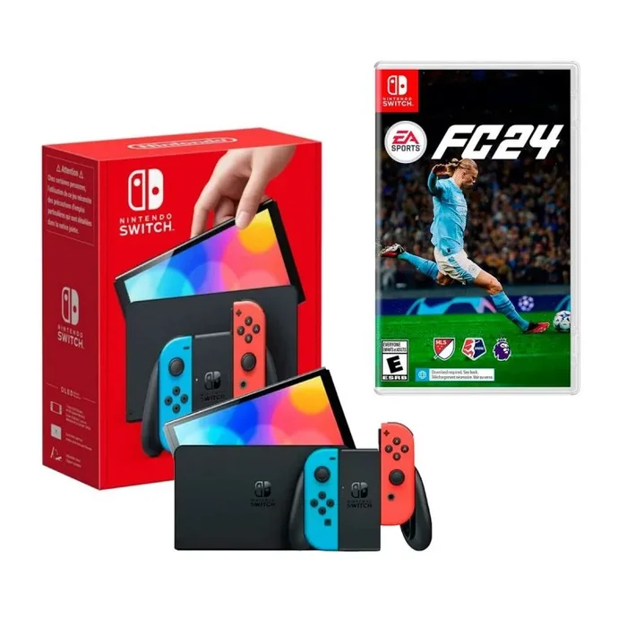 Nintendo switch oled nintendo az/rj + fc24