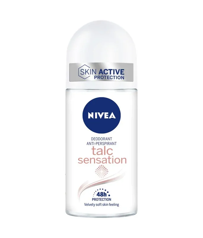 Nivea Deodorante Talc Sensation, Delicato Sulla Pelle – 50 ml