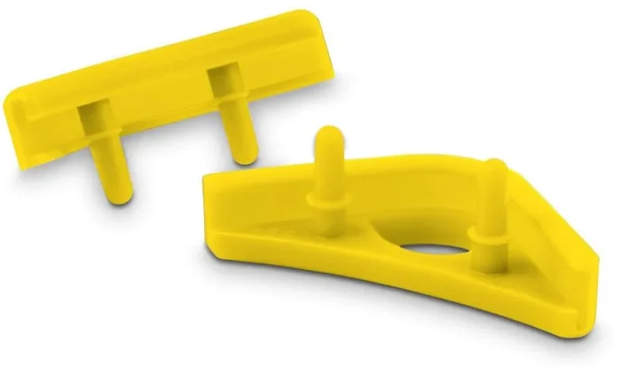 Noctua NA-SAVP1 chromax.yellow, Paneles Anti-Vibración para Ventiladores Noctua de 140 y 120 mm (16 unidades, Amarillo)