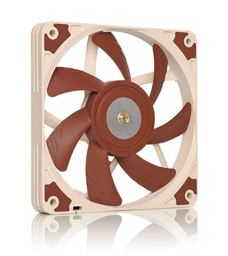 Noctua NF-A12x15 FLX, Ventilador Silencioso y Delgado, 3 Pines (120×15 mm, Marrón)