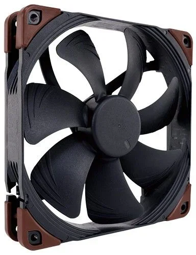 Noctua NF-A14 industrialPPC-2000 Carcasa del ordenador Ventilador 14 cm Negro, Marrón