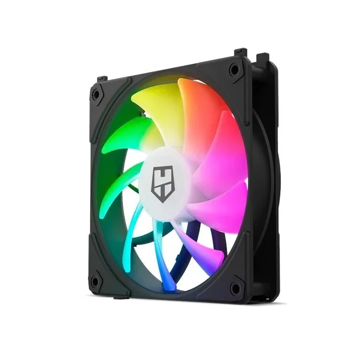 NOX NXHUMMERELINKBK sistema de refrigeración para ordenador Carcasa del ordenador Ventilador 12 cm Negro 1 pieza(s)