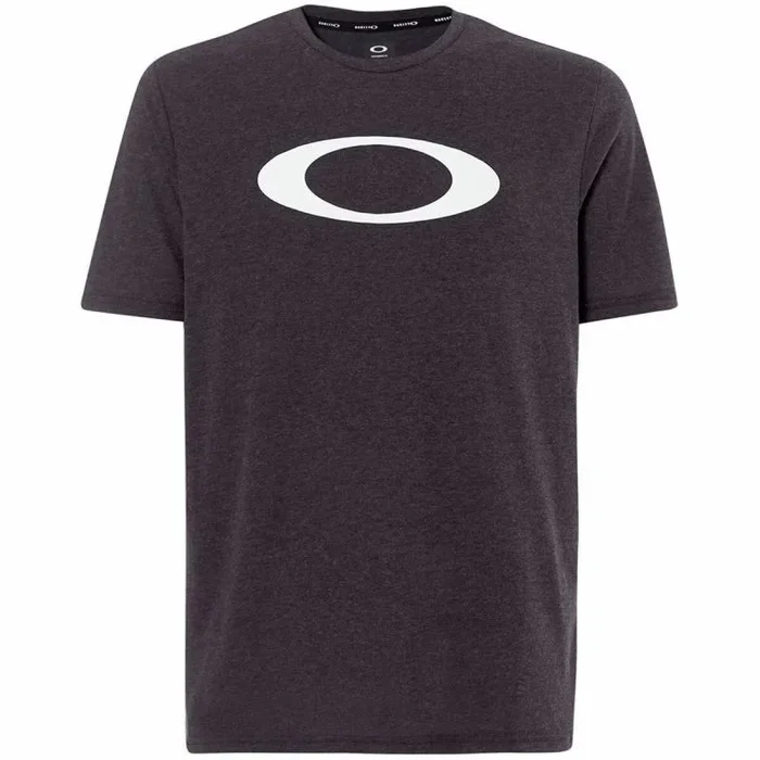 Oakley Mens O- Bold Ellipse Camisa, Blackout Lt Htr, L para Hombre
