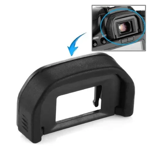 Ocular EF Canon modelos 350D, 400D, 450D, 500D, 550D, 600D, 1000D y 1100D (Negro)