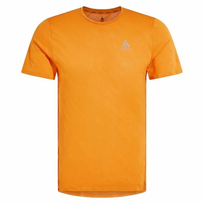 Odlo Camiseta de Manga Corta Unisex Zeroweight Enginee Naranja – Marca EAN: 7617977051701 – Talla: S