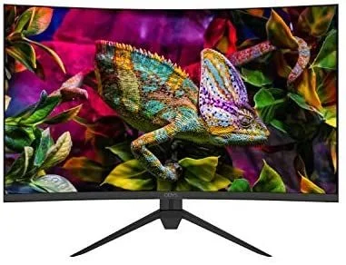 ODYS XP32 – Monitor curvo WQHD de 80,01 cm (31,5″) (2560 x 1440 píxeles, 250 lúmenes, 165 Hz, tiempo de respuesta de 1 ms, compatible con AMD FreeSync, NVIDIA G-Sync, reducción de luz azul, HDMI 2.0, puerto de pantalla, 3,5 mm), color negro