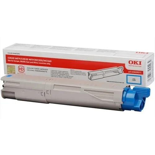 OKI Toner cartridge f/ C3520MFP & C3530MFP cartucho de tóner Original Cian