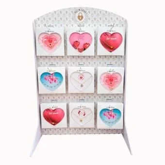Oli in love colgantes bisutería colección iniciales de nacar expositor 36 surtidos
