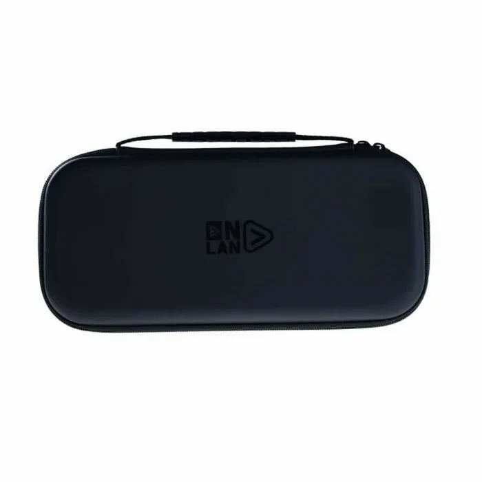 ONLAN – S2-P Carry Bag Negro – Bolsa de Transporte rígida Negra Compatible con Nintendo Switch 2 – Carcasa a Prueba de Golpes – 10 Ranuras para Cartuchos de Juegos – Persiana de Fieltro antiarañazos
