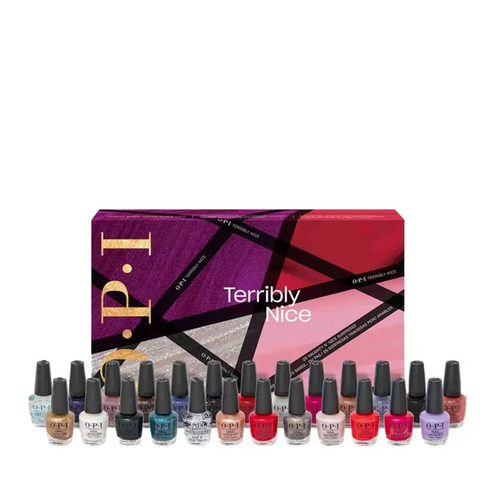 OPI Nail Lacquer Terribly Nice Mini Advent Calendar 25×3,75ml – calendario de adviento