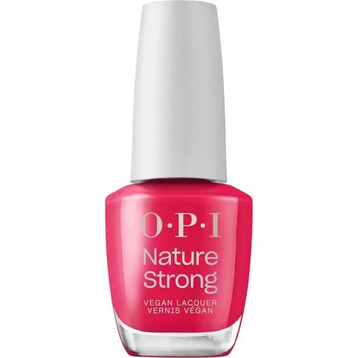 OPI Nature Strong – Esmalte de Uñas Color rojo – Brillo Intenso y de Larga Duración – Tono Berry Pickin’ Season (15ml)