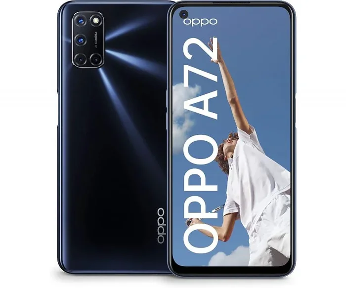 OPPO A72 16,5 cm (6.5″) SIM doble ColorOS 7.1 4G USB Tipo C 4 GB 128 GB 5000 mAh Negro