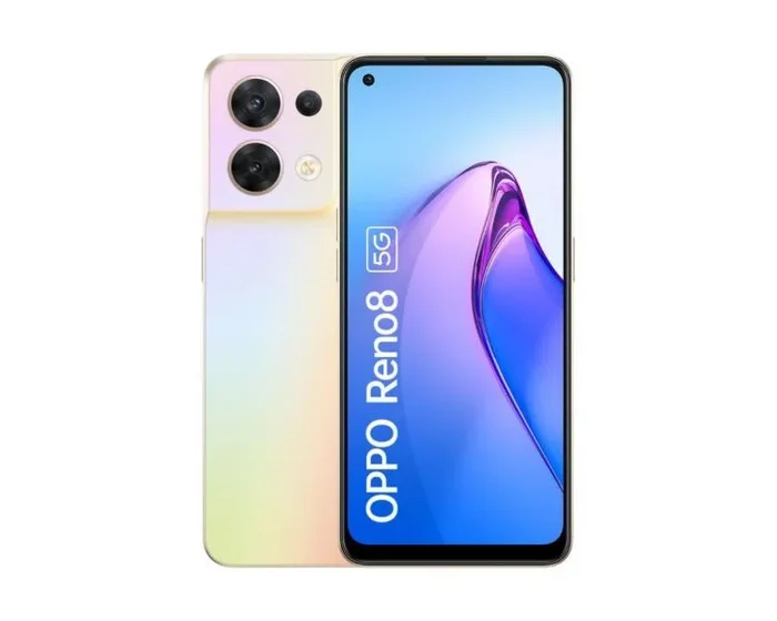 OPPO Reno 8 16,3 cm (6.4″) SIM doble Android 12 5G USB Tipo C 8 GB 256 GB 4500 mAh Oro