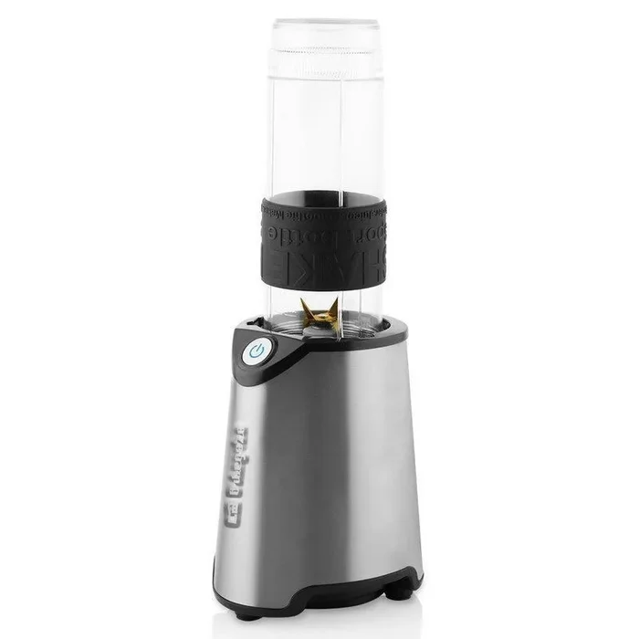 Orbegozo BV 7500 – Batidora Blend & Go, cuchilla de titanio, dos vasos, pica hielo, recoge cables, libre de BPA, 300 W