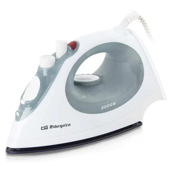 Orbegozo SV 1600 Plancha vapor-seco Suela de acero inoxidable 1600 W Blanco
