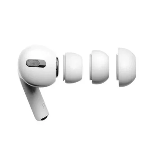 Orejeras de Espuma Rebote Lento Zs0164 para AirPods Pro Tamaño M (Gris)