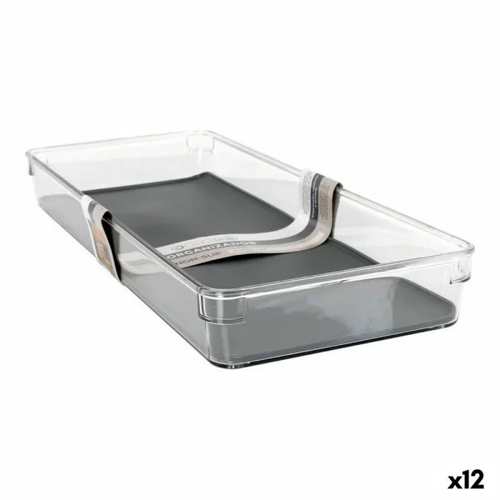 Organizador multiusos confortime non slip pet 40 x 16 x 4,5 cm (12 unidades)