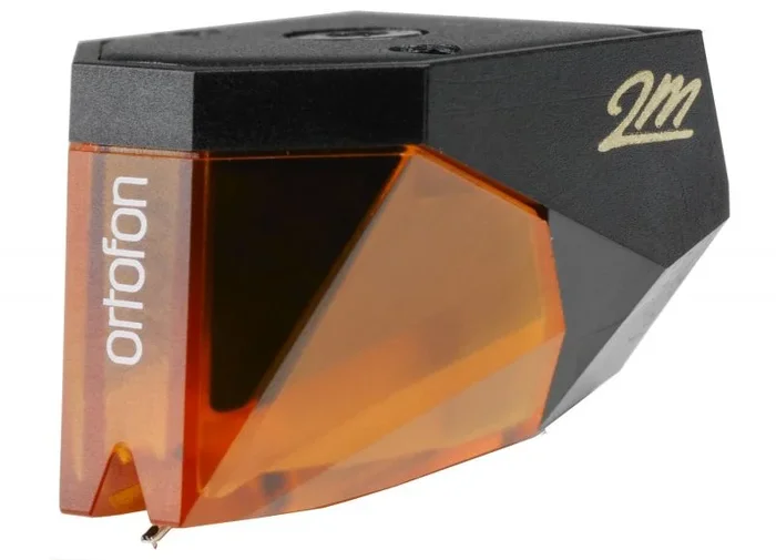 Ortofon 2M Bronze Aguja para tocadiscos de DJ Negro, Naranja