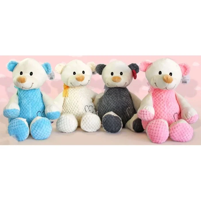 Oso peluche baby beard 58 cm 4 colores