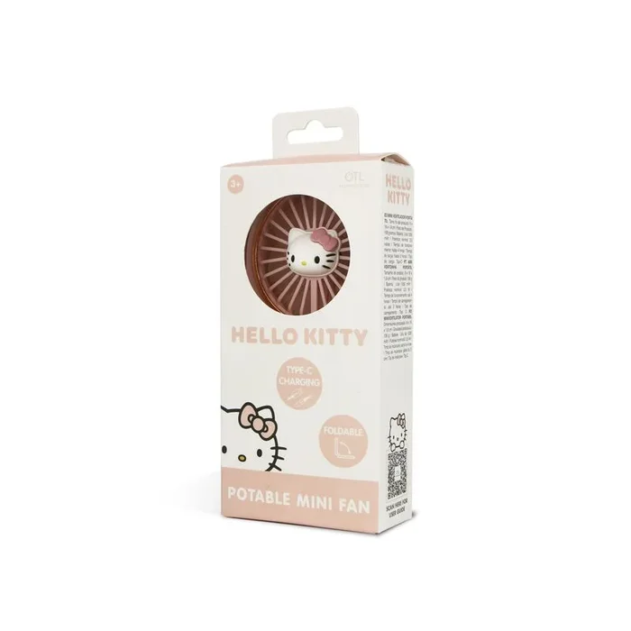 OTL Technologies HK1285 ventilador y nebulizador personal de mano Rosa Ventilador de mano