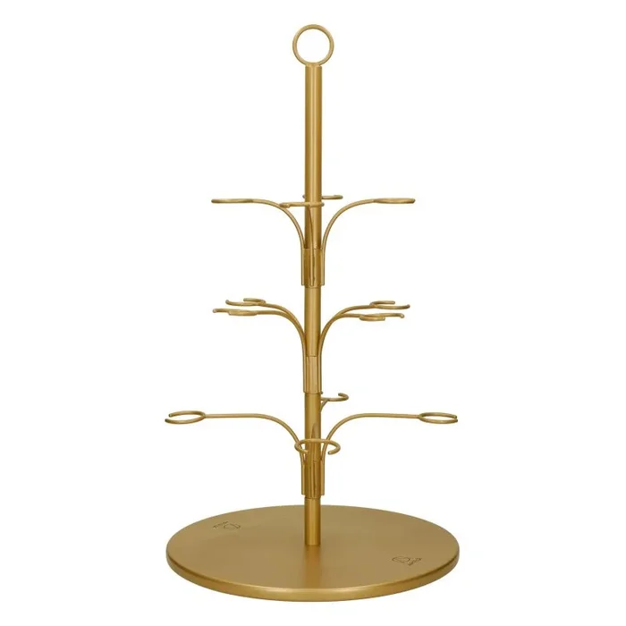 OUTLET ARTESA, Árbol para servir cócteles y aperitivos, acero inoxidable, 34 x 34 x 54 cm, en caja de regalo
